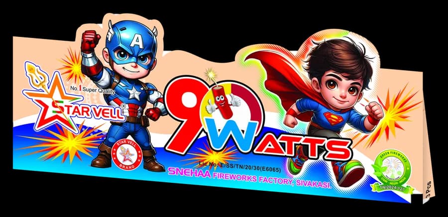 90 Watts — Starvell fireworks pack