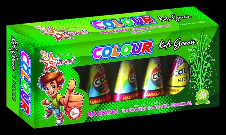 Colour Koti Green — Starvell fireworks pack