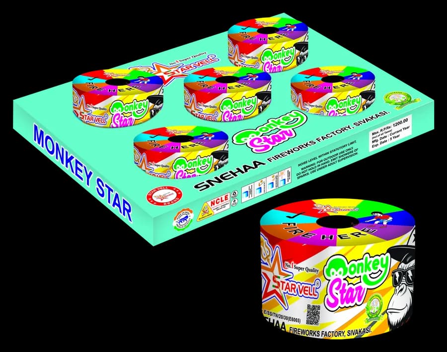 Monkey Star — Starvell fireworks pack