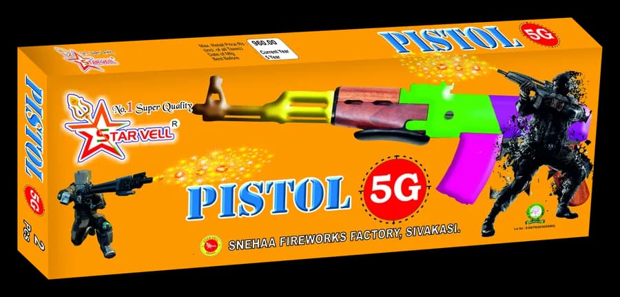Pistol 5G — Starvell fireworks pack
