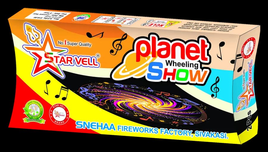 Planet Wheeling Show — Starvell fireworks pack