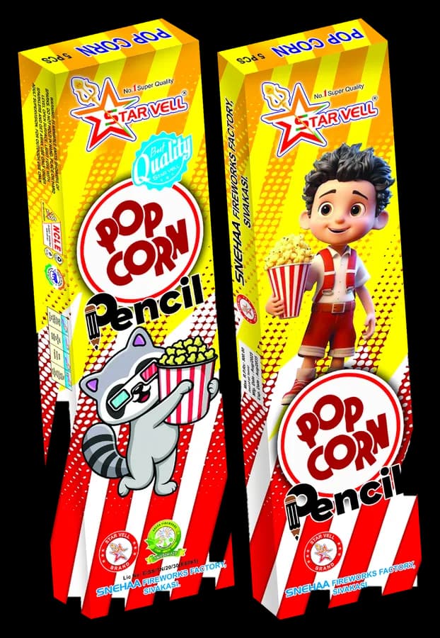 Pop Corn Pencil — Starvell fireworks pack